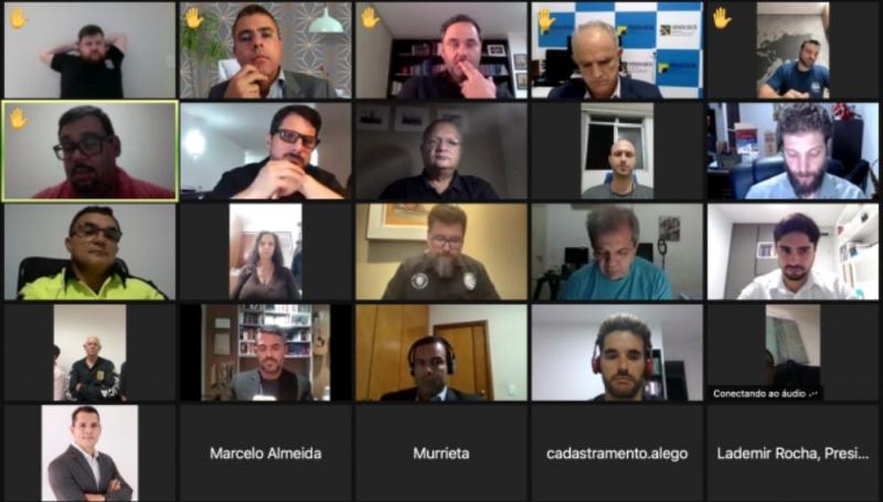 PL 3723/19 | Fenafisco participa de reunião com o senador Marcos do Val