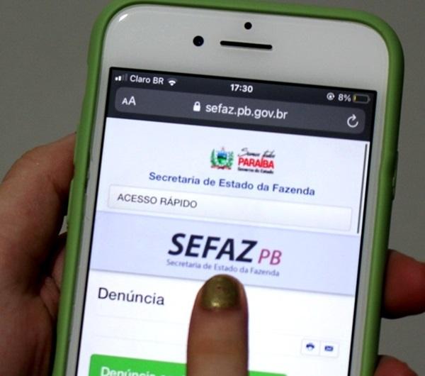 Número de denúncias espontâneas contra ilícitos tributários quadruplica via Portal Sefaz-PB