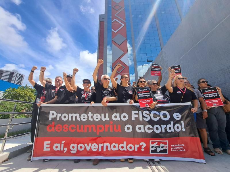 MANIFESTAÇÃO OFICIAL DA FENAFISCO | Contra a tentativa de intimidação sindical no Estado da Paraíba